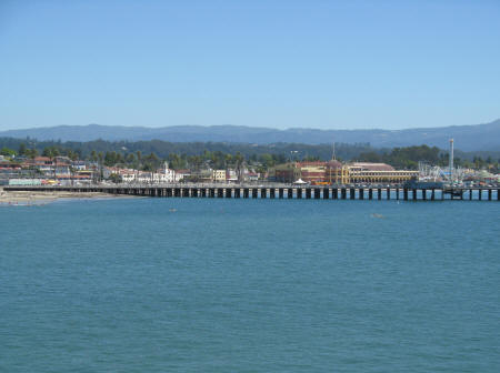 Municipal Wharf in Santa Cruz California